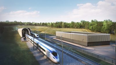 Buckinghamshire: kereta cepat HS2  Lingkungan Terowongan Serangga Langka