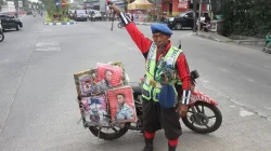 Sampit Berduka, ‘Pak Ogah’ Relawan Pengatur Lalulintas Tewas saat Jalankan Tugas