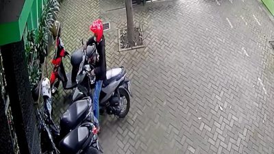 Motor Pelajar Dicuri Saat Tahun Baru